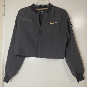Nike Sportswear Maria Sharapova x La Cortez gray Bomber Jacket CQ7649-082 small